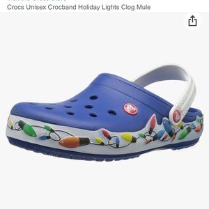 Crocs Unisex Crocband Holiday Lights Clog Mule